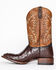 Cody James Men's Ostrich Tobacco Exotic Boots - Wide Square Toe , Tobacco, hi-res