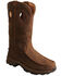 Image #1 - Twisted X Women's Western Work Boots - Moc Toe, Distressed Brown, hi-res