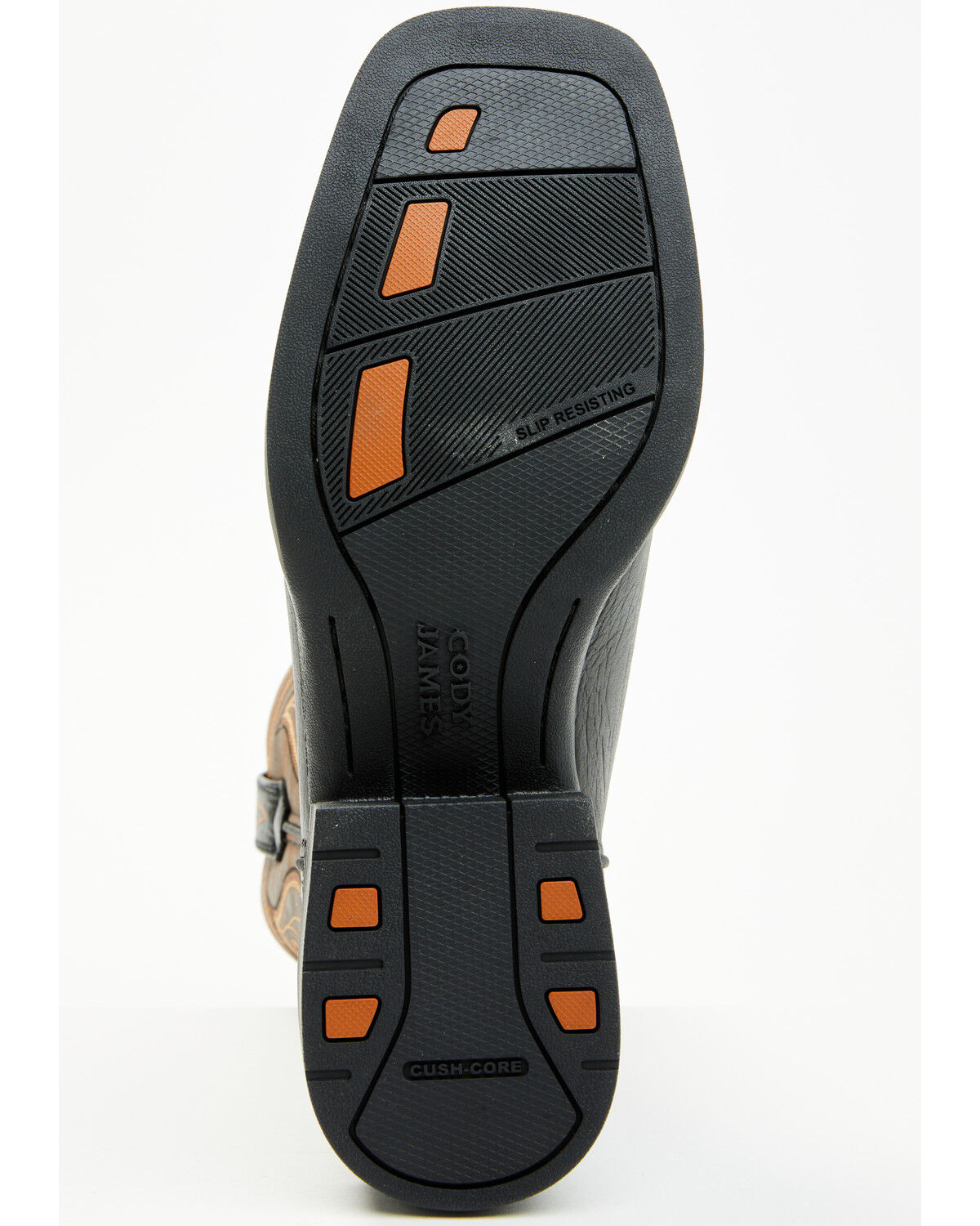 Image #7 - Cody James Cush Core® Men's Maverick Performance Western Boots - Broad Square Toe, Black, hi-res