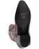 Image #7 - Ferrini Women's Masquerade Western Boots - Snip Toe , Red, hi-res