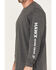Image #2 - Hawx Men's Quality Goods Logo Graphic Work T-Shirt, Charcoal, hi-res