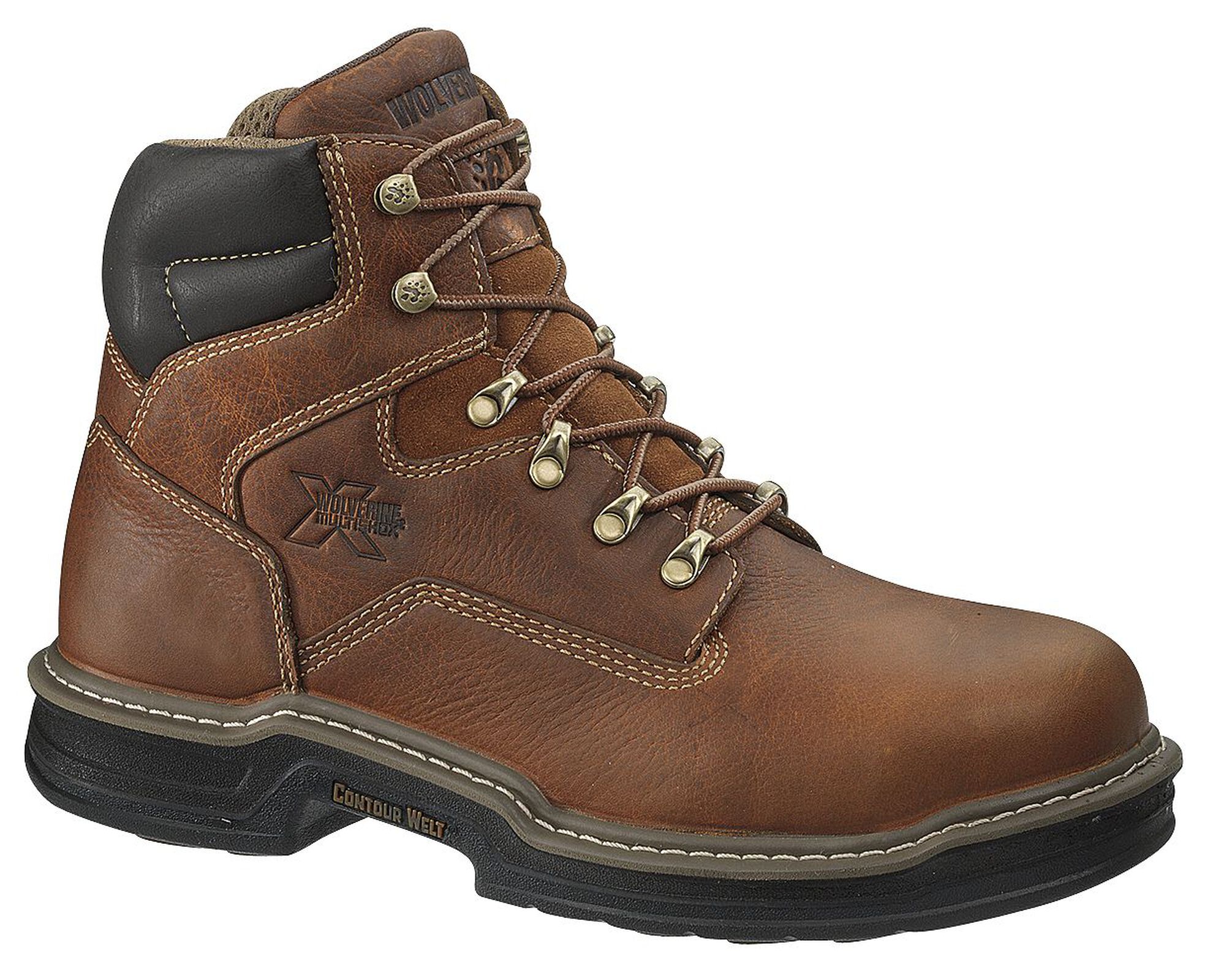 Wolverine raider 6 work boot top