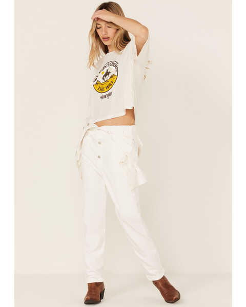 Image #2 - Wrangler Women's Yellowstone We Don't Choose The Way Graphic Tee, Ivory, hi-res