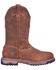 Image #2 - Dan Post Men's Journeyman Waterproof Western Work Boots - Composite Toe, Brown, hi-res