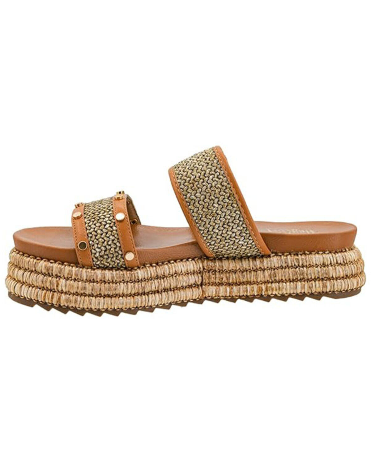 Image #3 - Corkys Women's Walk of Shame Platform Sandals, Tan, hi-res
