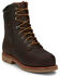 Image #1 - Chippewa Men's Serious Plus Waterproof Work Boots - Composite Toe, Brown, hi-res