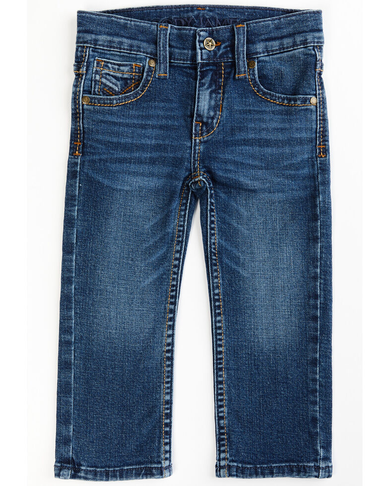Cody James Toddler-Boys' Hazer Wash Slim Straight Jeans, Blue, hi-res