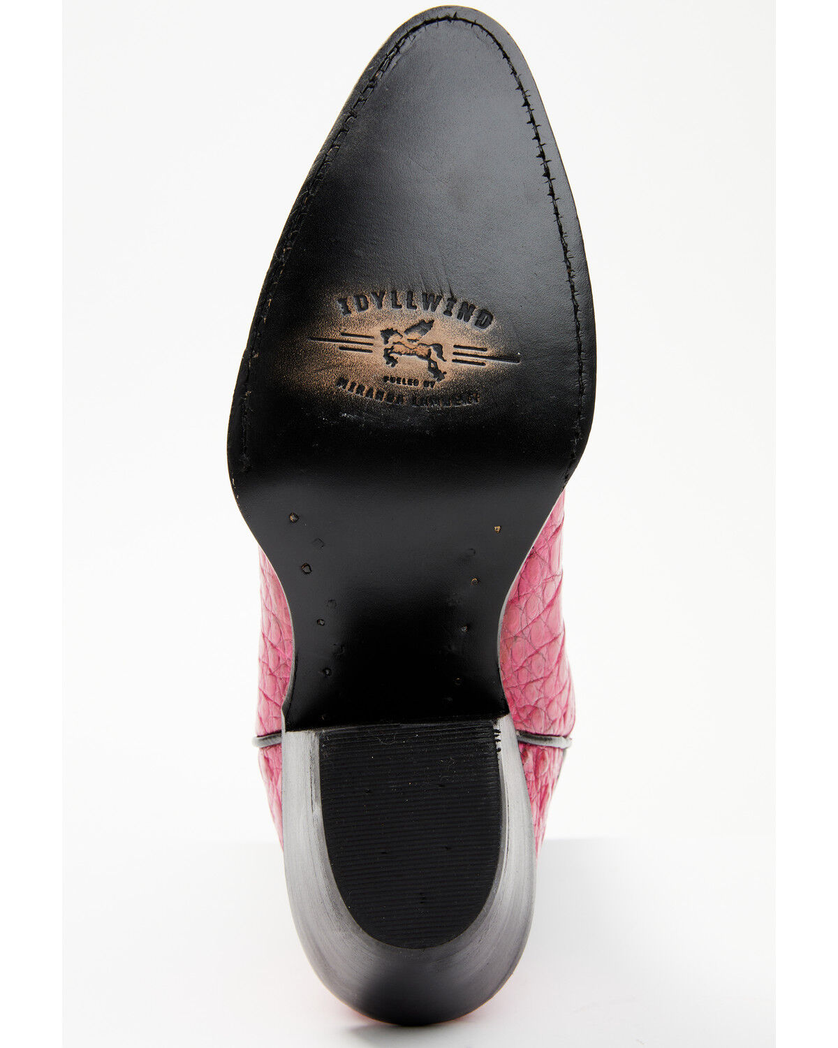 Image #7 - Idyllwind Women's All In Exotic Caiman Western Boots - Round Toe, Fuchsia, hi-res