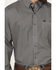 Image #3 - Wrangler Men's Micro Geo Print Long Sleeve Button-Down Western Shirt, Black, hi-res