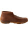 Image #2 - Twisted X Women's Tooled Chukka Driving Mocs, Brown, hi-res