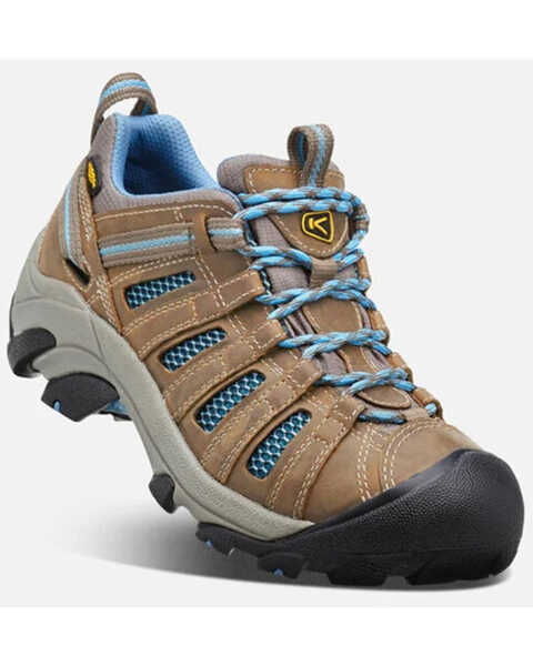 Image #1 - Keen Women's Voyageur Hiking Boots - Soft Toe, Blue, hi-res