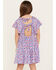 Molly Bracken Girls' Bow Back Dress, Blue, hi-res