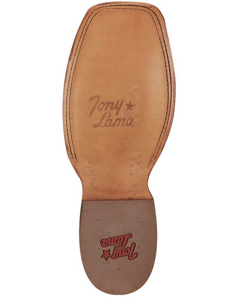 Image #7 - Tony Lama Men's Lowden Western Boots - Square Toe , Tan, hi-res