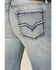 Moonshine Spirit Men's Wild West Light Wash Stretch Stackable Straight Jeans , Blue, hi-res