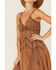 Image #4 - Scully Women's Long Spaghetti Strap Dress, Copper, hi-res
