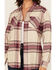 Image #3 - Shyanne Women's Plaid Print Long Sleeve Button-Down Western Shirt, Fuchsia, hi-res