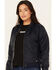 Image #2 - Dickies Women's Quilted Jacket, Navy, hi-res