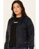Image #2 - Dickies Women's Quilted Jacket , Navy, hi-res