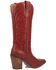 Image #5 - Dingo Women's Hensley Tall Western Boots - Round Toe, Red, hi-res