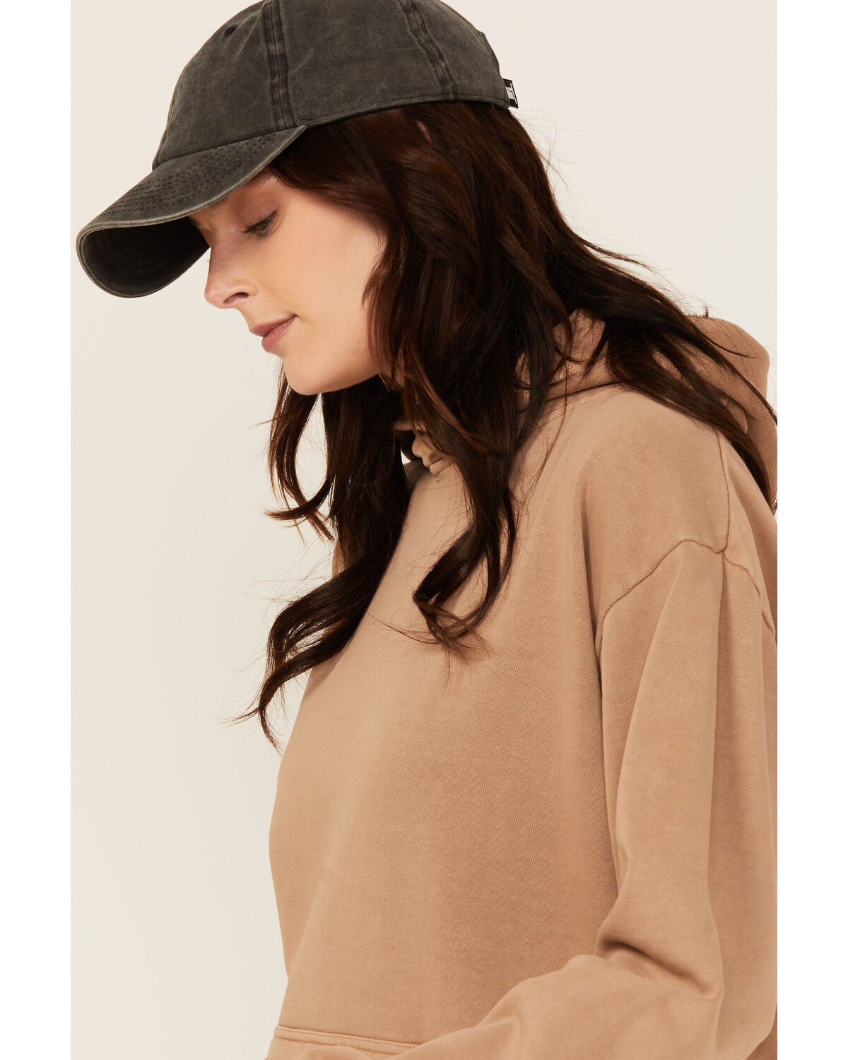 Image #4 - Troll Co Women's Nova Heavyweight Hoodie, Sand, hi-res