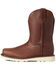 Image #2 - Ariat Men's Rambler Wedge Work Boots - Steel Toe, Brown, hi-res