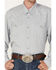Image #3 - RANK 45® Men's Roughie Performance Long Sleeve Western Button-Down Shirt, Grey, hi-res