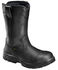 Avenger Men's Black Waterproof Wellington Work Boots - Composite Toe, Black, hi-res