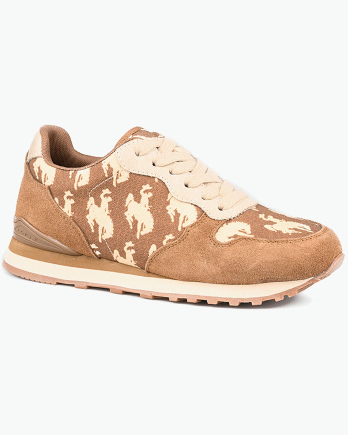 Roper Women's Giddy Up Casual Shoes, Brown, hi-res