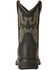 Image #3 - Ariat Boys' WorkHog® Bruin Western Boots - Square Toe, Brown, hi-res