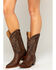 Image #9 - Shyanne Women's Loretta Western Boots - Snip Toe, Tan, hi-res