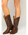 Shyanne Women's Loretta Western Boots - Snip Toe, Tan, hi-res