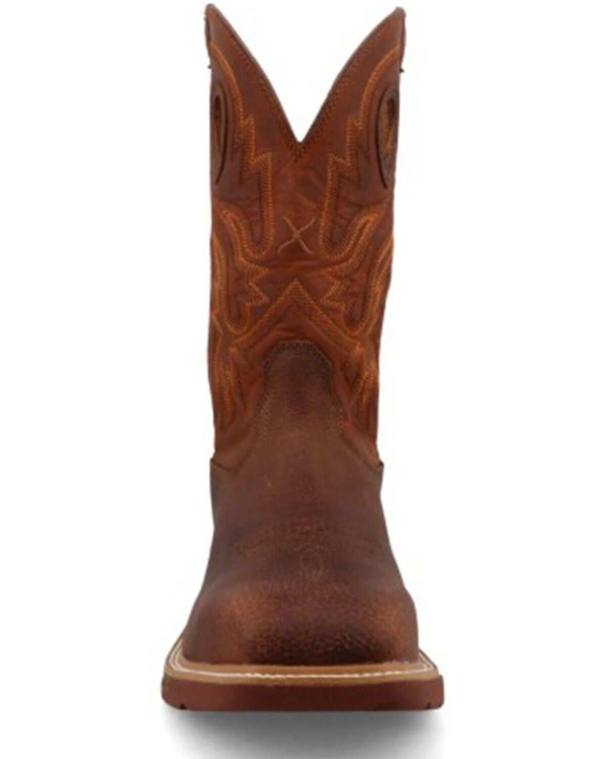 Image #4 - Twisted X Men's 12" Waterproof Western Work Boots - Nano Toe, Brown, hi-res