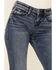 Shyanne Women's Seamed Pocket Bootcut Jeans, Medium Blue, hi-res