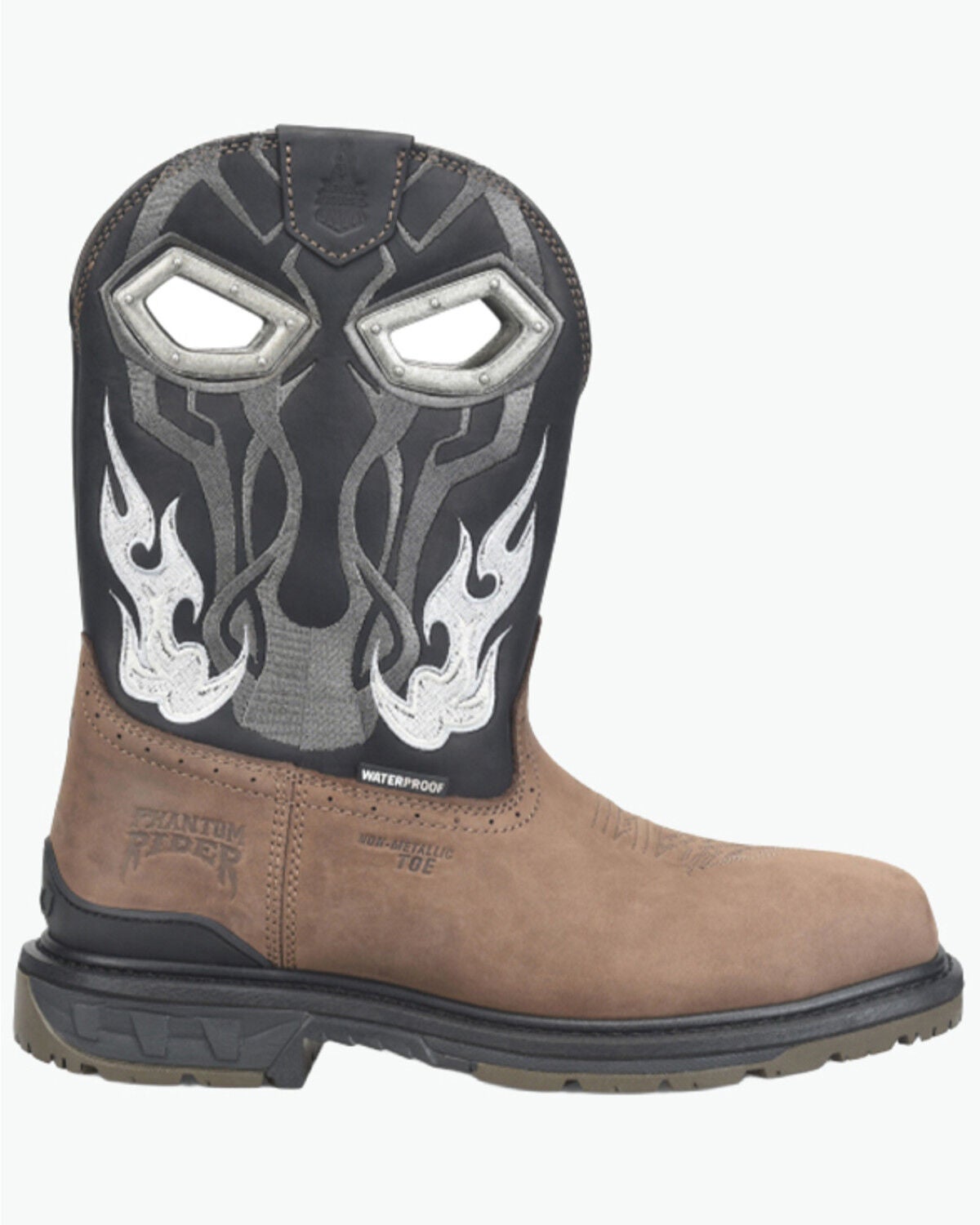 Image #1 - Double H Men's Fume Work Boots - Composite Toe, Brown, hi-res