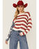 Image #1 - White Crow Women's Americana Sweater, Red, hi-res