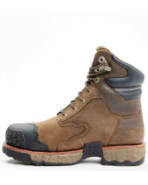 Image #3 - Hawx Men's 8" Legion Sport Work Boots - Nano Composite Toe, Brown, hi-res
