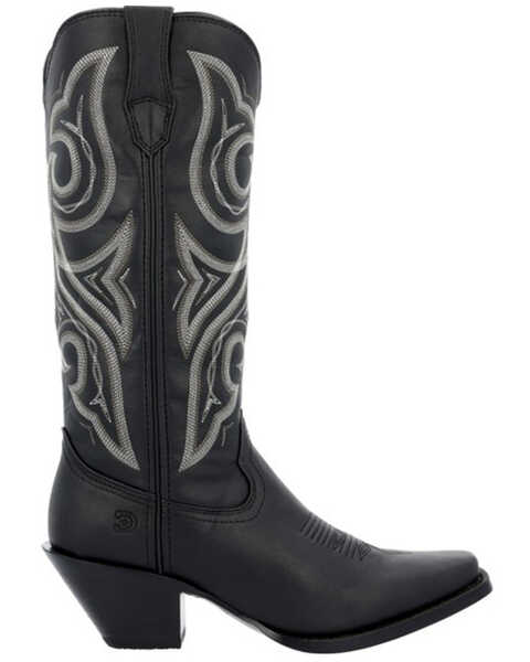 Image #2 - Durango Women's Crush Western Boots - Snip Toe, Black, hi-res