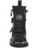 Image #5 - Harley Davidson Men's Distortion Skull Moto Boots - Round Toe, Black, hi-res