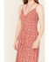 Image #3 - Panhandle Women's Southwestern Print Sleeveless Maxi Dress, Red, hi-res
