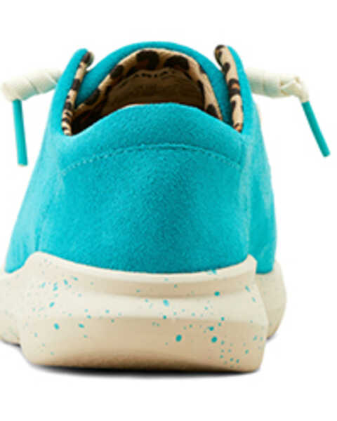 Image #3 - Ariat Women's Hilo Casual Shoes - Moc Toe , Blue, hi-res