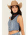 Image #2 - Idyllwind Women's Roses Wild Rag, Black, hi-res