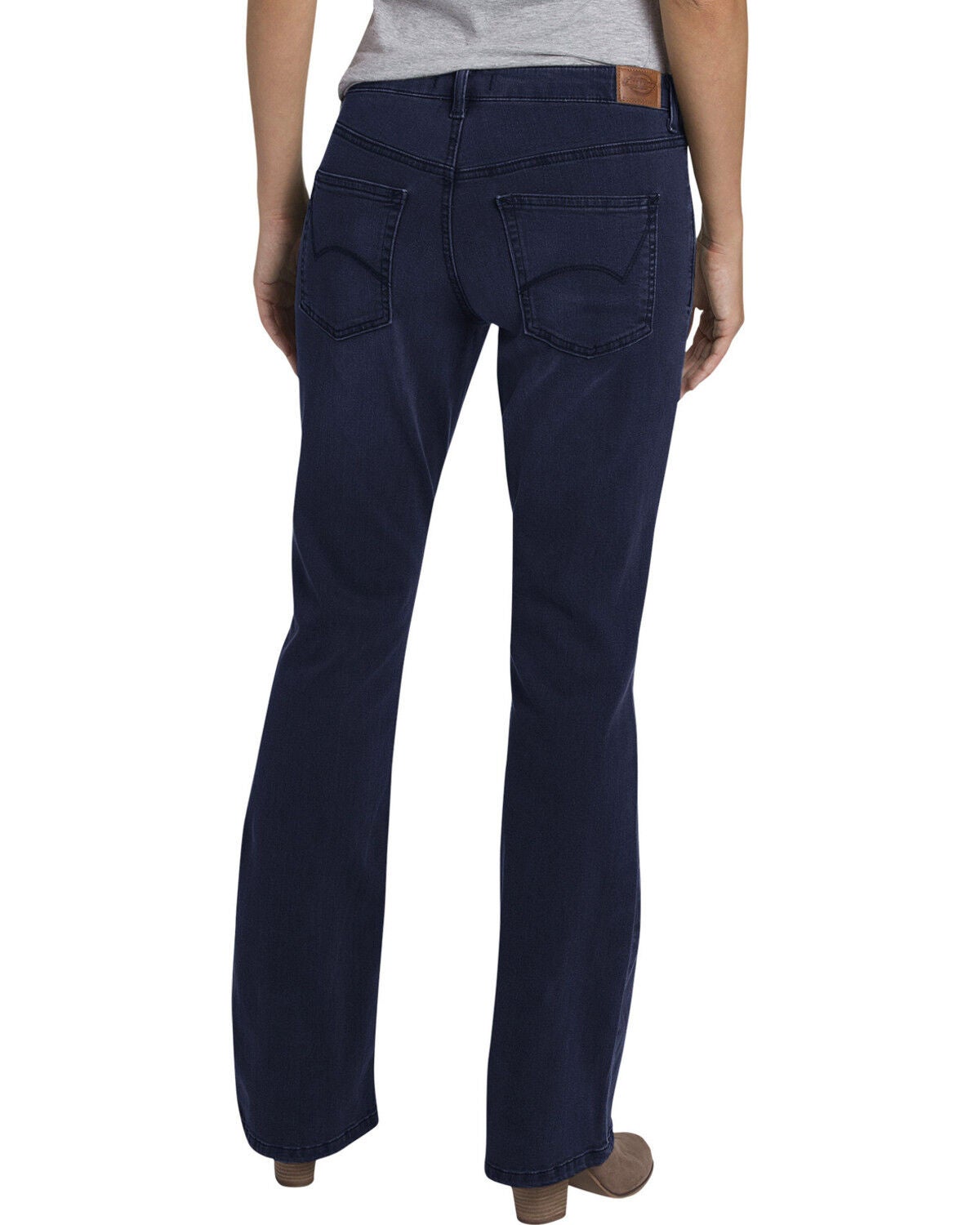 Women's Dickies Perfect Shape Stretch Denim Bootcut Jeans, Indigo, hi-res