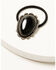 Image #2 - Shyanne Women's Onyx Stone Concho Ponytail Holder, Black, hi-res