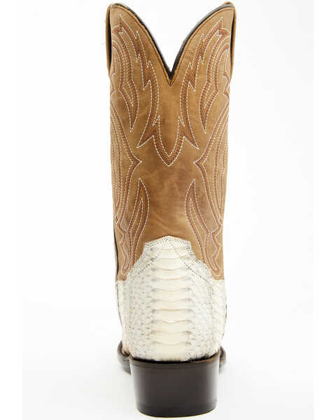 Image #5 - Dan Post Men's Exotic Snake Skin Western Boots - Snip Toe, Tan, hi-res