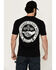 Image #1 - Troll Co Men's Haggler Short Sleeve Graphic T-Shirt, Black, hi-res
