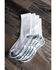 Image #1 - Cody James Men's Crew Socks - 3 Pack, White, hi-res