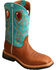 Twisted X Men's Cognac Lightweight Work Boots - Steel Toe , , hi-res