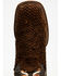 Dan Post Women's Exotic Sea Bass Western Boots - Broad Square Toe, Ivory, hi-res
