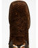 Image #6 - Dan Post Women's Exotic Sea Bass Western Boots - Broad Square Toe, Ivory, hi-res