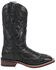 Image #2 - Laredo Women's Eternity Western Boots - Broad Square Toe, Black, hi-res